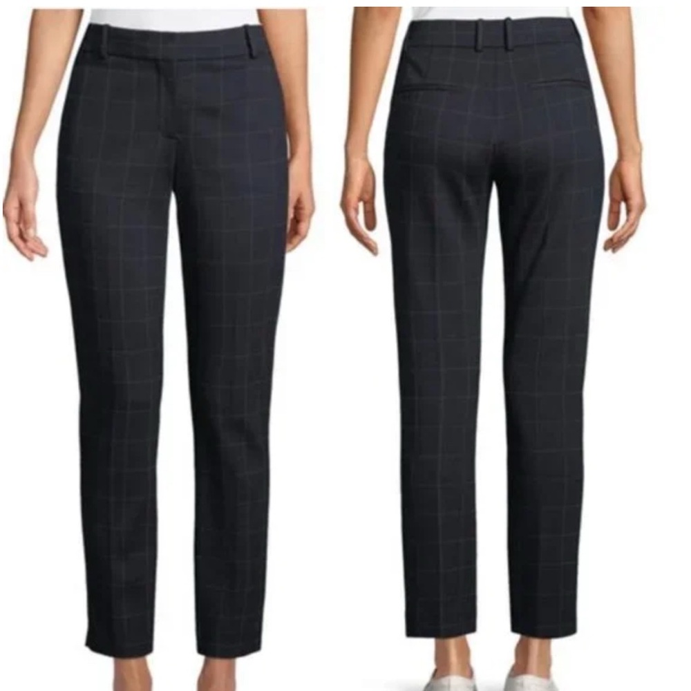 Theory straight leg trousers